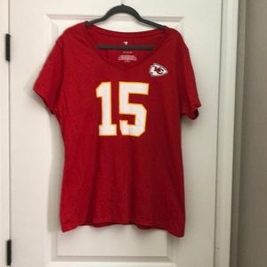 Kansas City Chiefs v neck tee